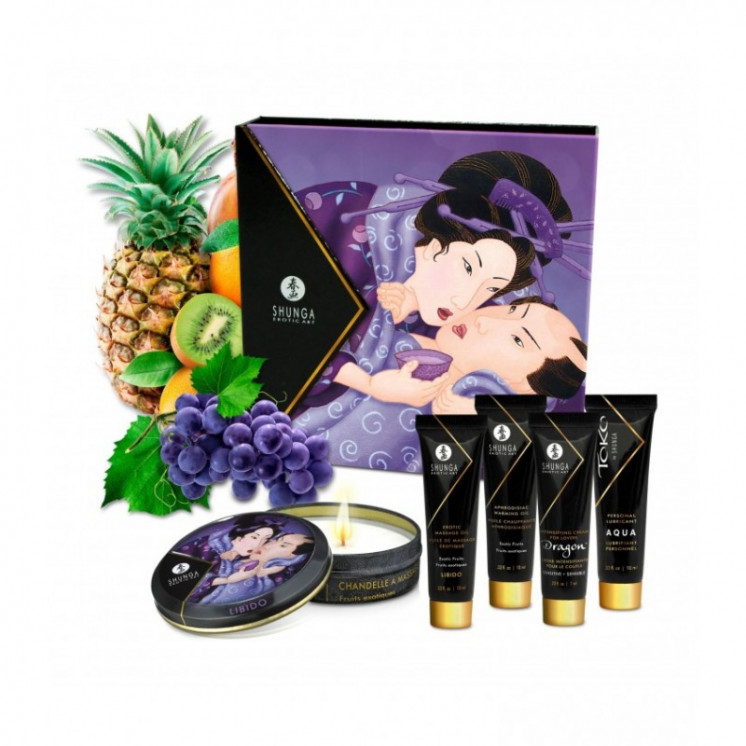 kit secret de geisha  fruits exotiques