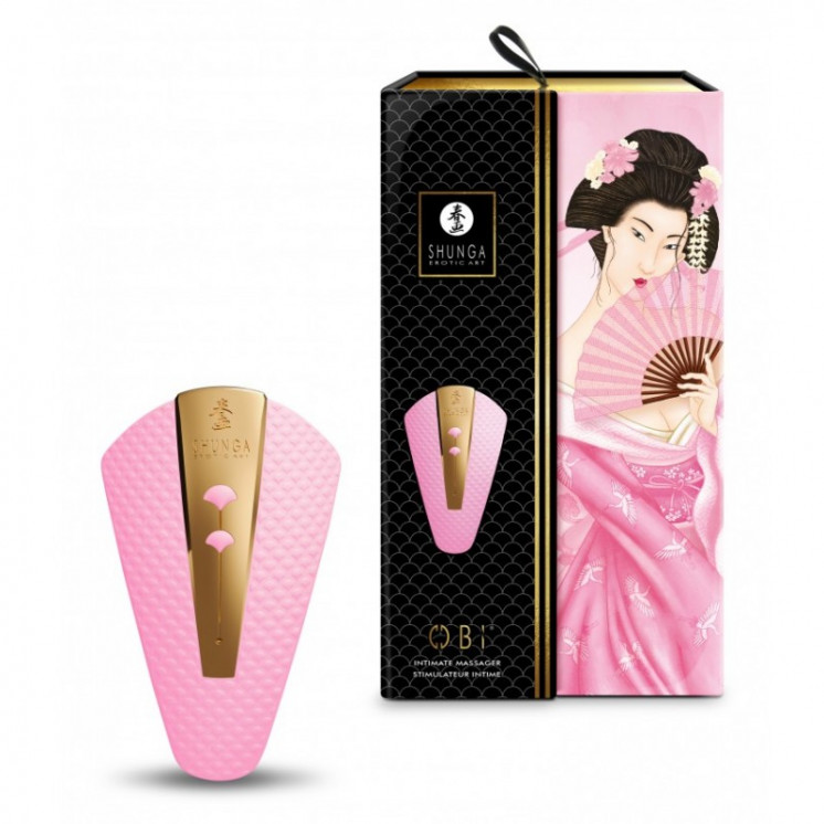 sextoys  marque shunga  obi stimulateur intime  rose