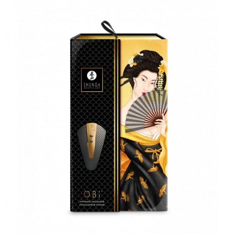 sextoys  marque shunga  obi stimulateur intime  noir