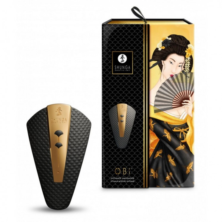 sextoys  marque shunga  obi stimulateur intime  noir