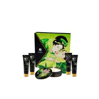 shunga : coffret secret de geisha  organica  thé vert exotique