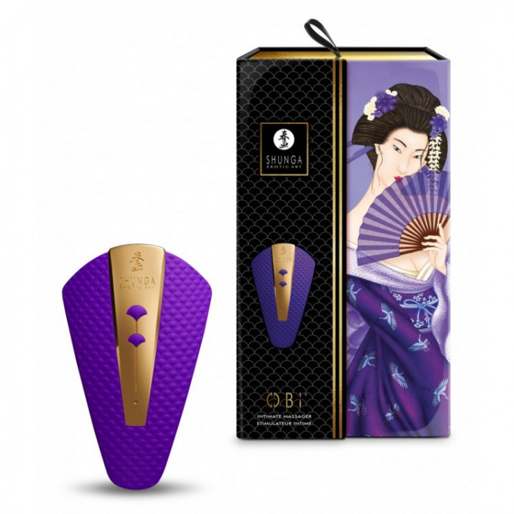 sextoys  marque shunga  obi stimulateur intime  lilas