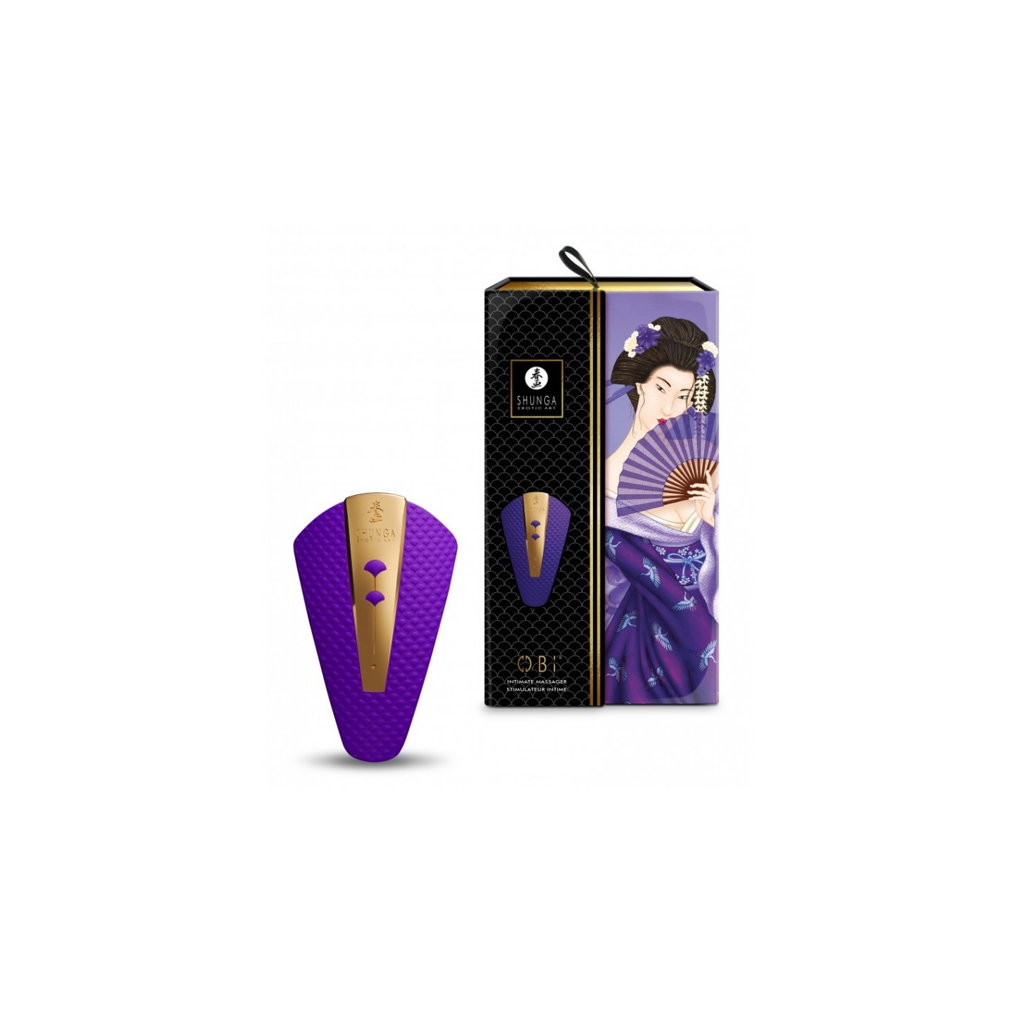 sextoys  marque shunga  obi stimulateur intime  lilas