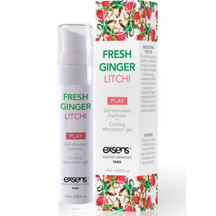 exsens : gel intime froid litchi