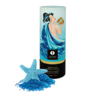 shunga  sel de bain moussant  cristaux d'orient  ocean de tentations