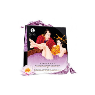 shunga : sels de bain lotus sensuel