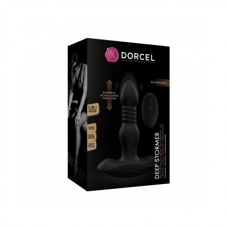 sextoys : plug  deep stormer  noir