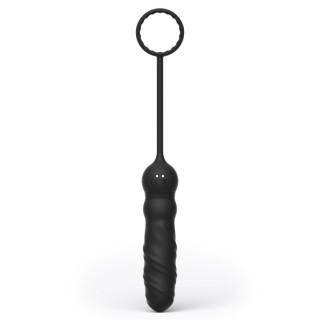 sextoys : plug anal et cockring deep seeker  noir