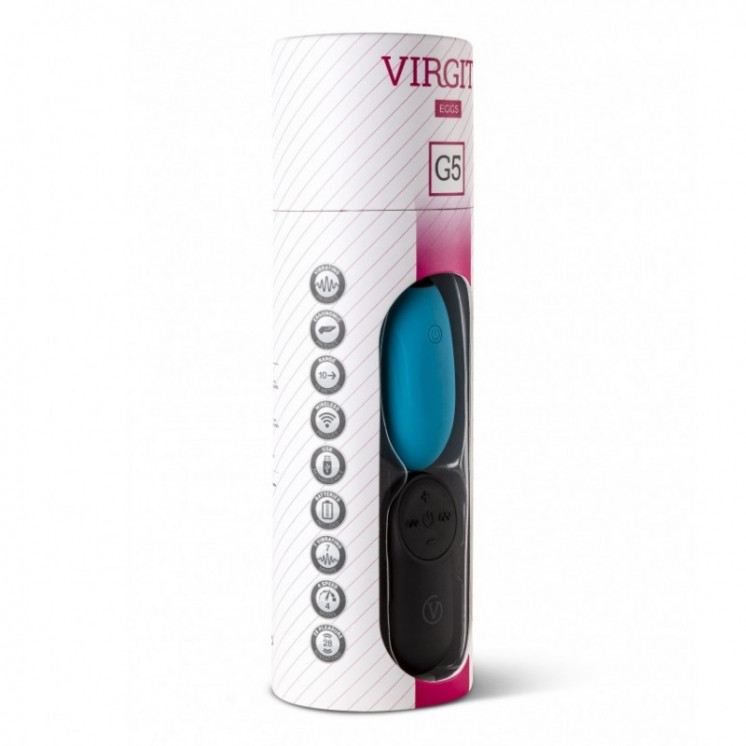 oeuf vibrant rechargeable g5 bleu