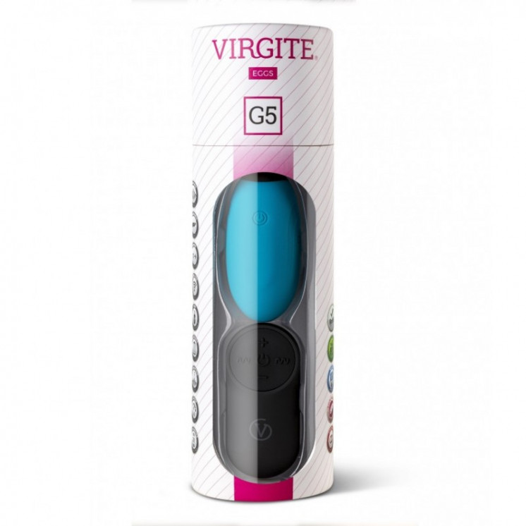 oeuf vibrant rechargeable g5 bleu