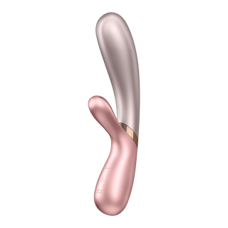 vibromasseur rabbit chauffant satisfyer hot lover pink