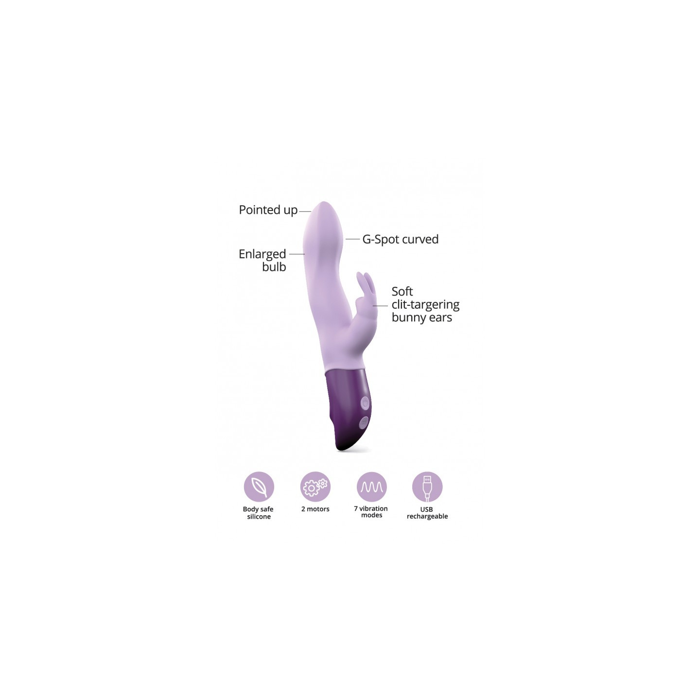 sextoys  marque love to love   hello rabbit vibromasseur