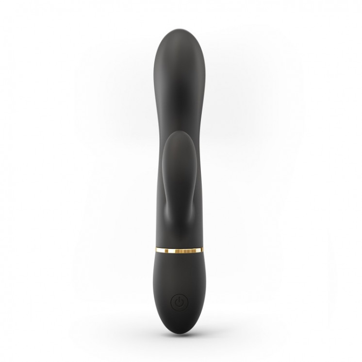 sextoys  dorcel  sextoys  vibromasseur dorcel glam rabbit noir et or