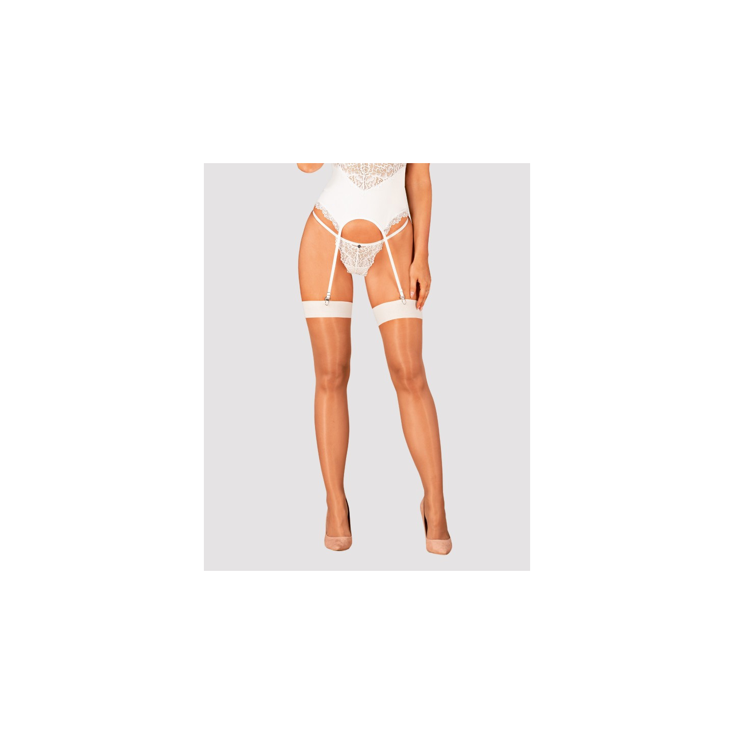  lingerie s184 bas blanc