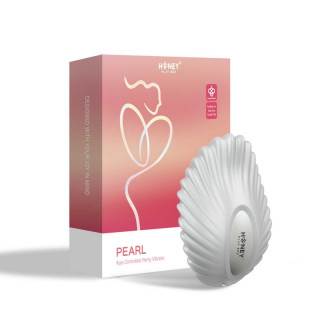 pearl blanc  vibromasseur magnétique contrôlé par application