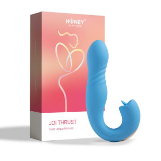 joi thrust bleu  vibromasseur contrôlé par application honey play box