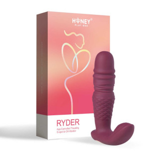 ryder  vibromasseur et va et viens double stimulation avec application