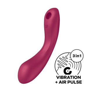 tendance sensuelle : curvy trinity 1  rouge satisfyer