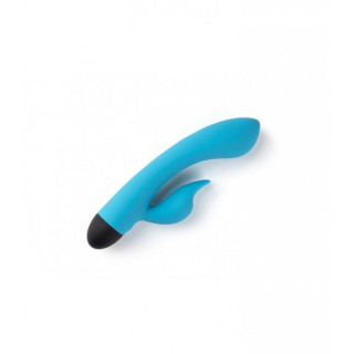 vibromasseur rechargeable v7 bleu rabbit