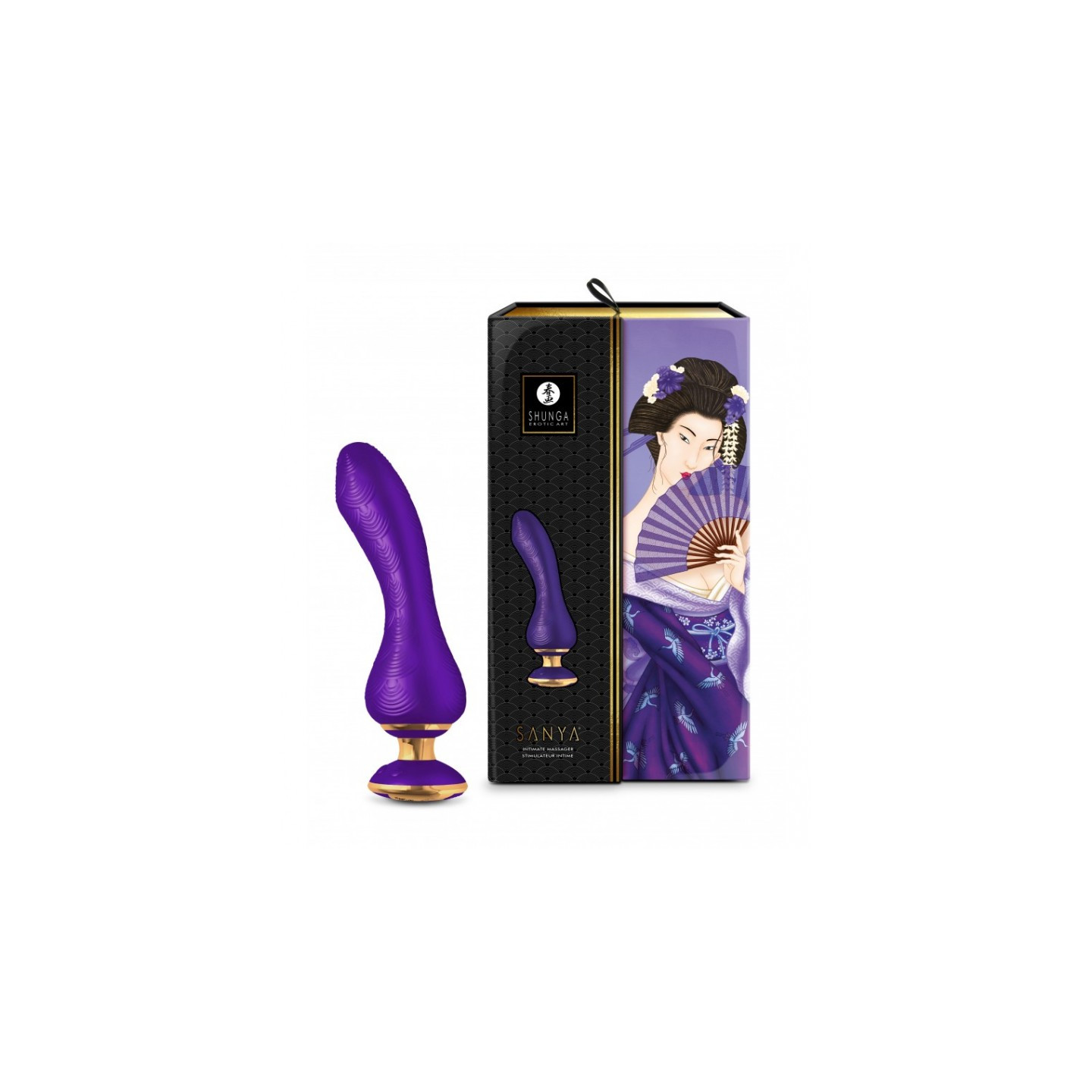  sextoys  marque shunga  sanya stimulateur intime  lilas