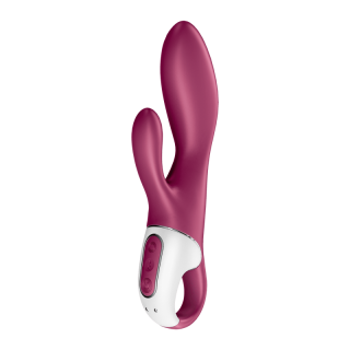 vibromasseur rabbit chauffant satisfyer heated violet de satisfyer