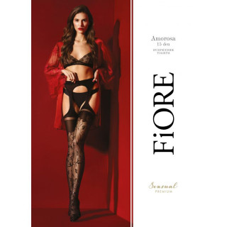 amorosa collants 30 den  noir  qualité premium