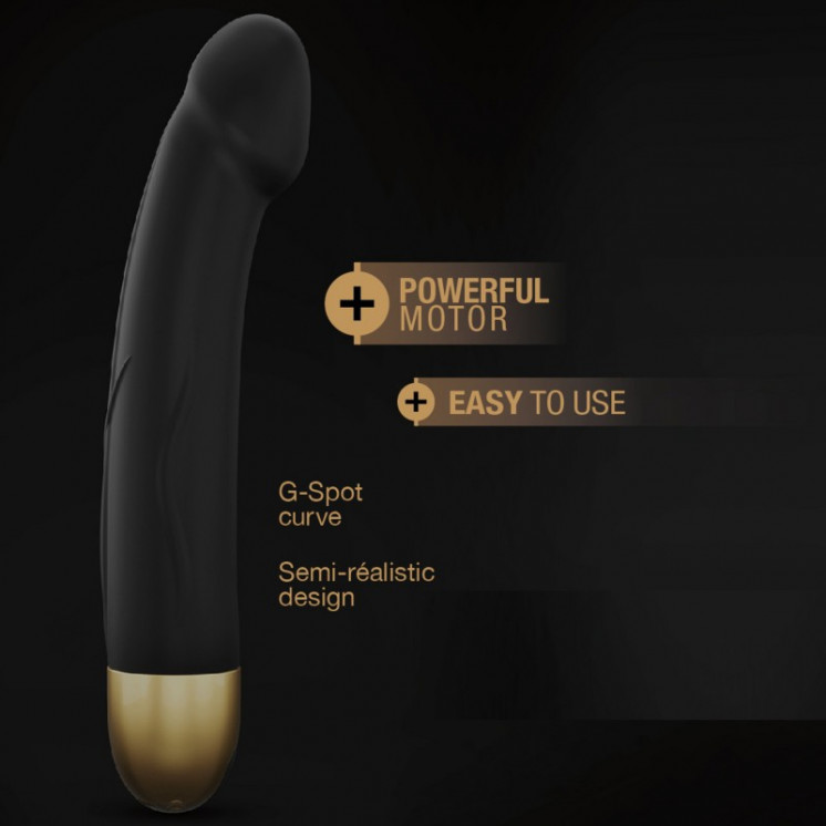  sextoys  vibromasseur dorcel real vibration m 22 cm 2.0 noir