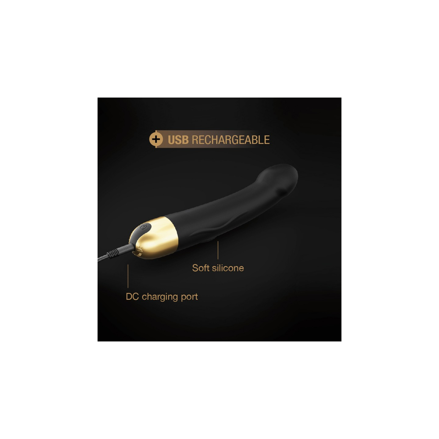  sextoys  vibromasseur dorcel real vibration m 22 cm 2.0 noir