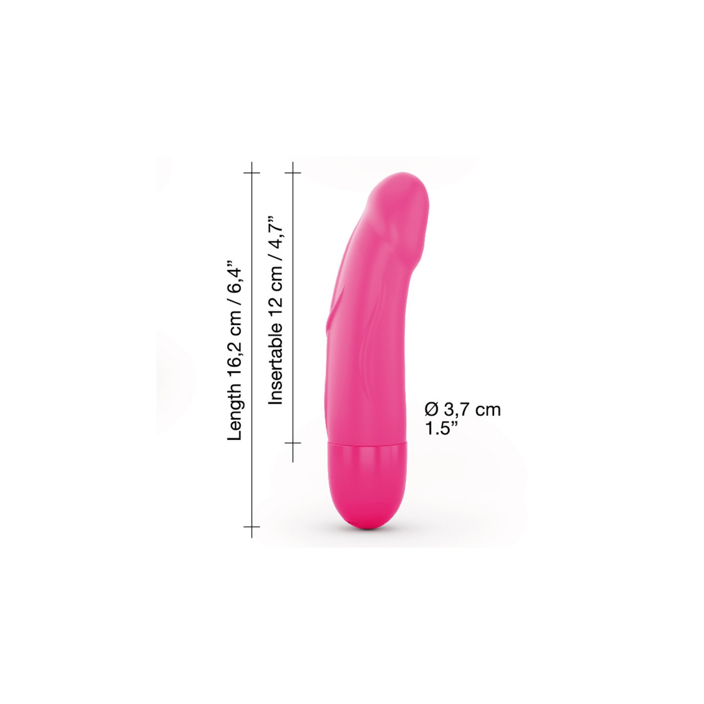  sextoys  marque dorcel  vibromasseur real vibration s 16cm 2.0