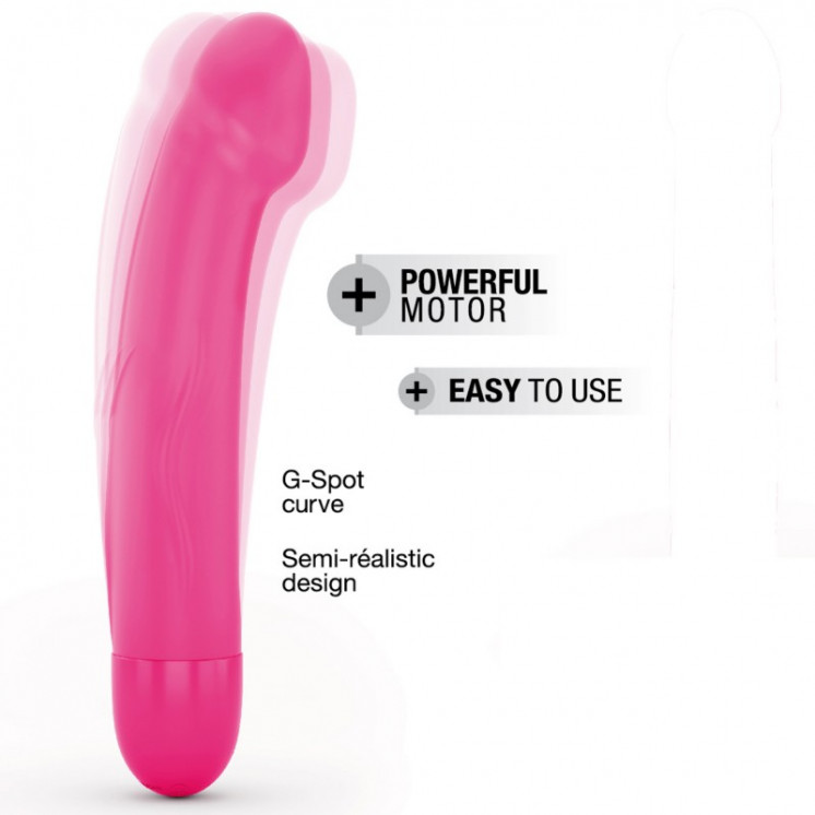  sextoys  vibromasseur dorcel real vibration m 22 cm 2.0 rose