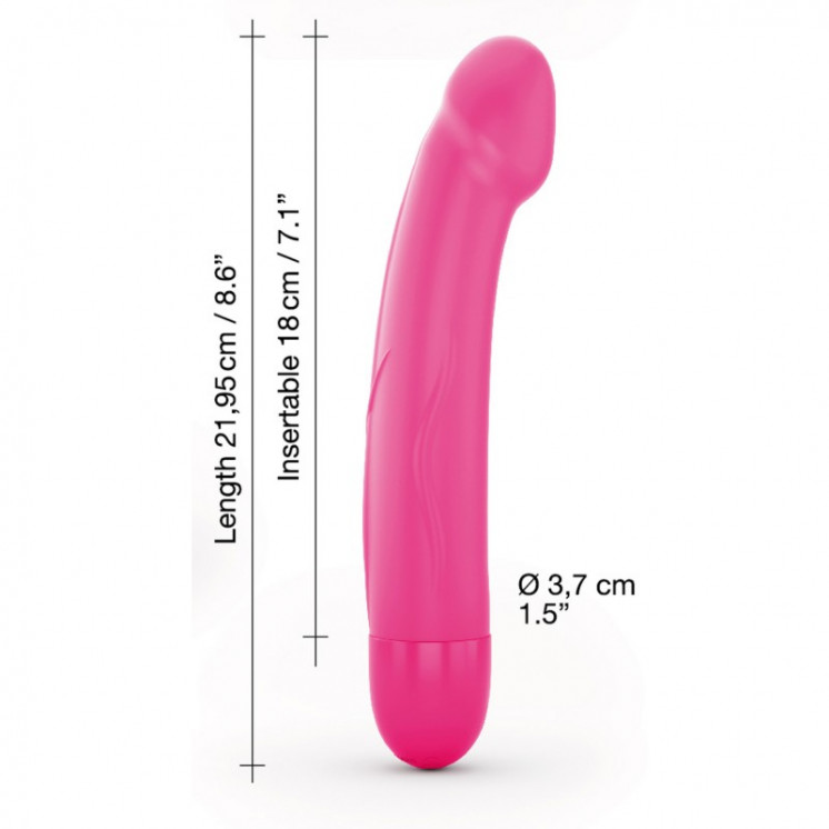  sextoys  vibromasseur dorcel real vibration m 22 cm 2.0 rose