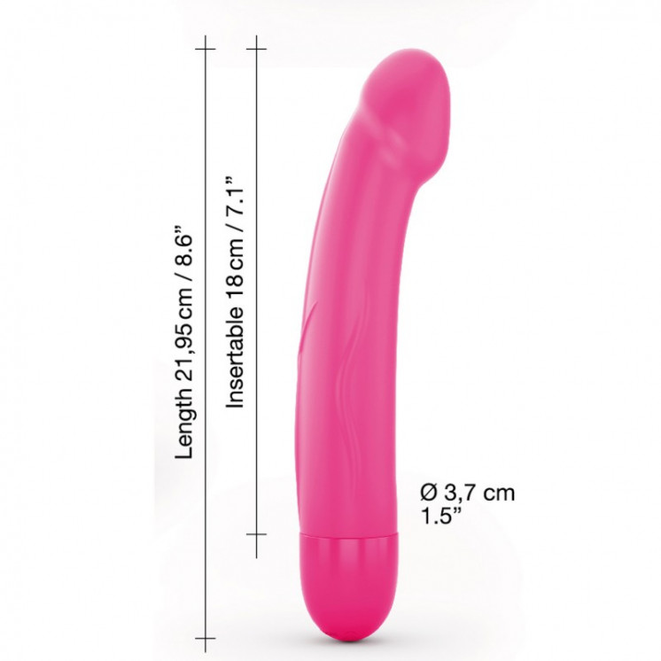  sextoys  vibromasseur dorcel real vibration m 22 cm 2.0 rose