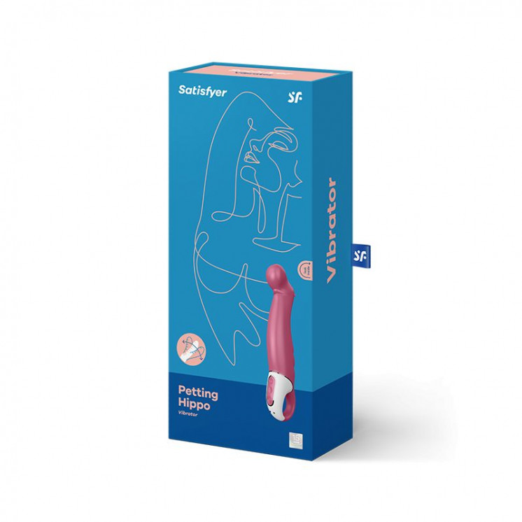 vibromasseur satisfyer vibes petting hippo  rose