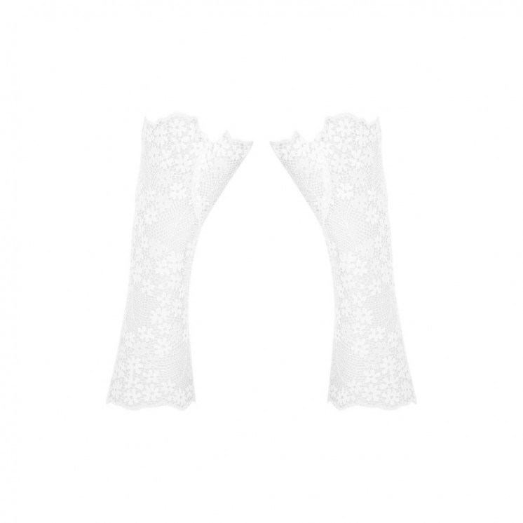 lingerie tendance sensuelle présente heavenlly gants blanc obsessive