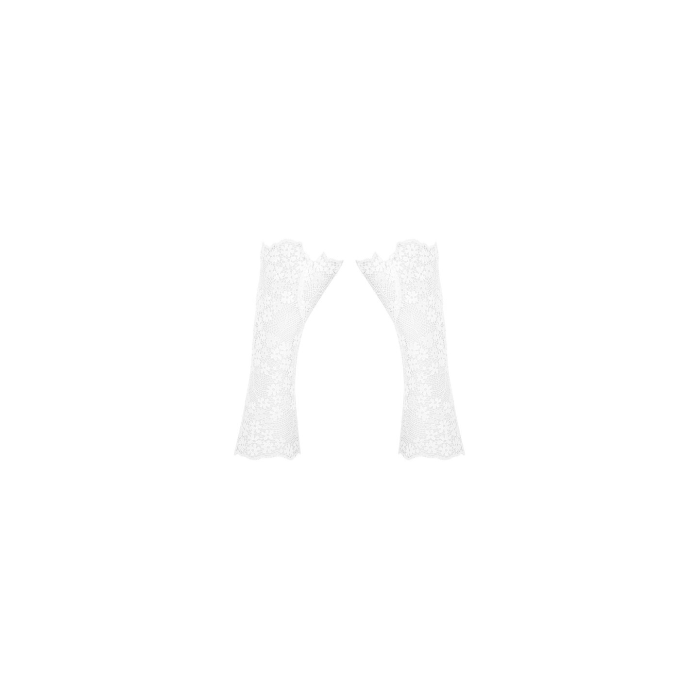 lingerie tendance sensuelle présente heavenlly gants blanc obsessive