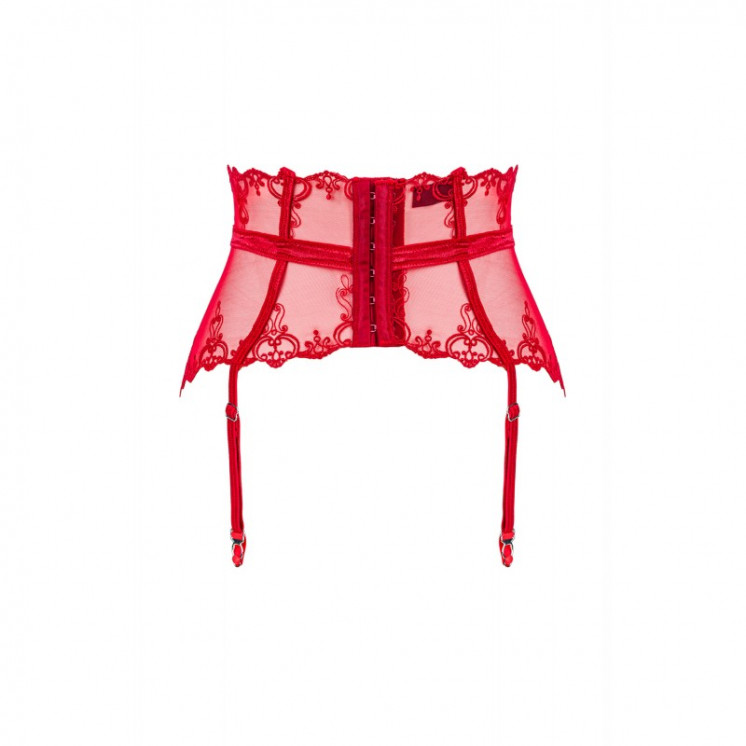 obsessive lonesia porte jarretelles rouge