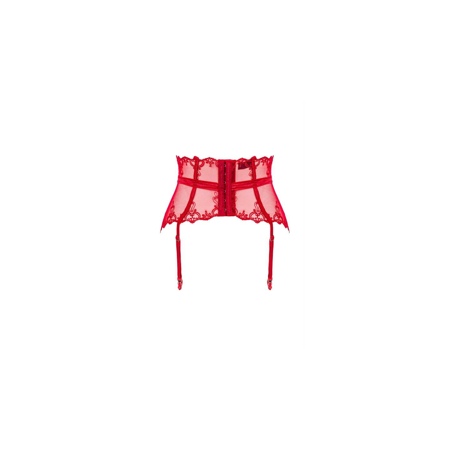 obsessive lonesia porte jarretelles rouge