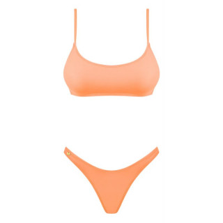 maillot de bain 2 pièces corail mexico beach obsessive