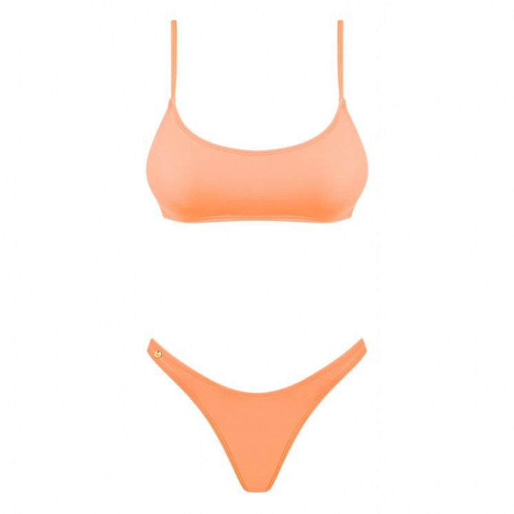 maillot de bain 2 pièces corail mexico beach obsessive