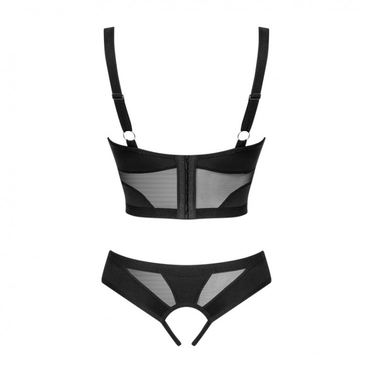 chic amoria ensemble ouvert noir obsessive par votre tendancesensuelle