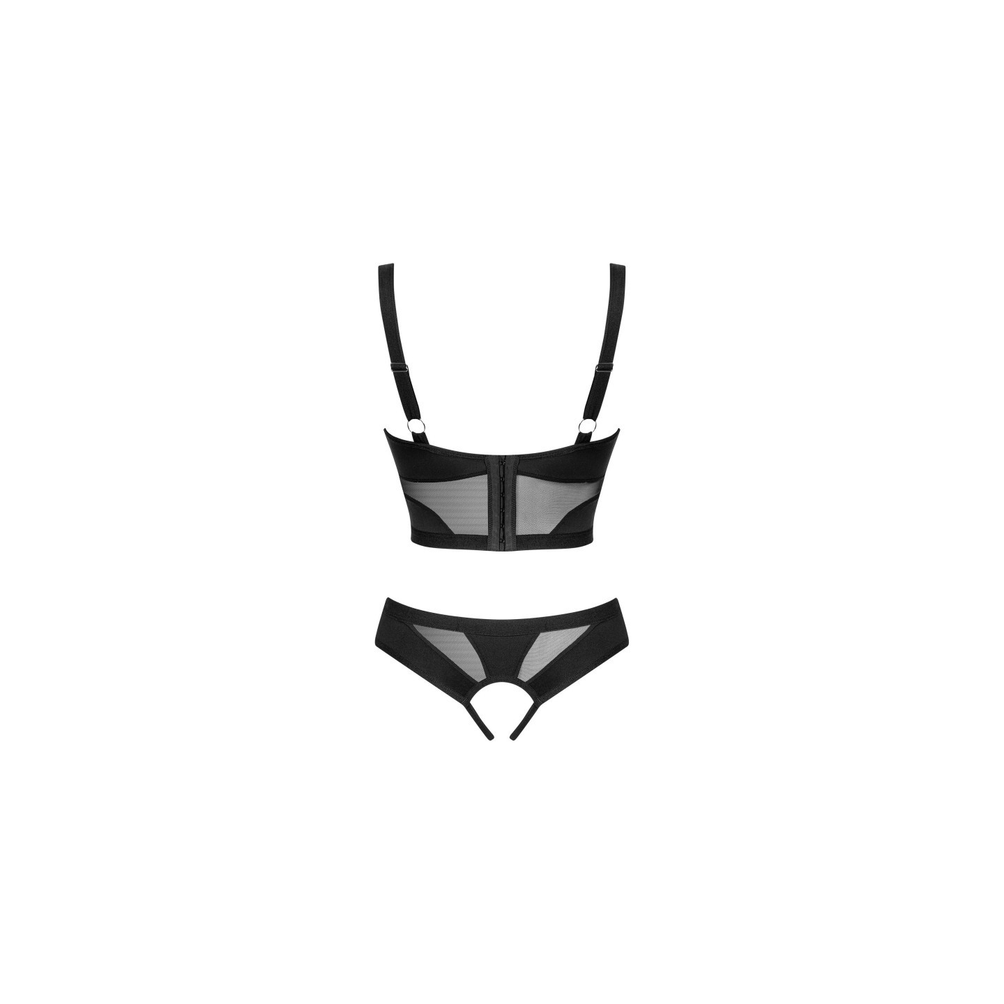 chic amoria ensemble ouvert noir obsessive par votre tendancesensuelle