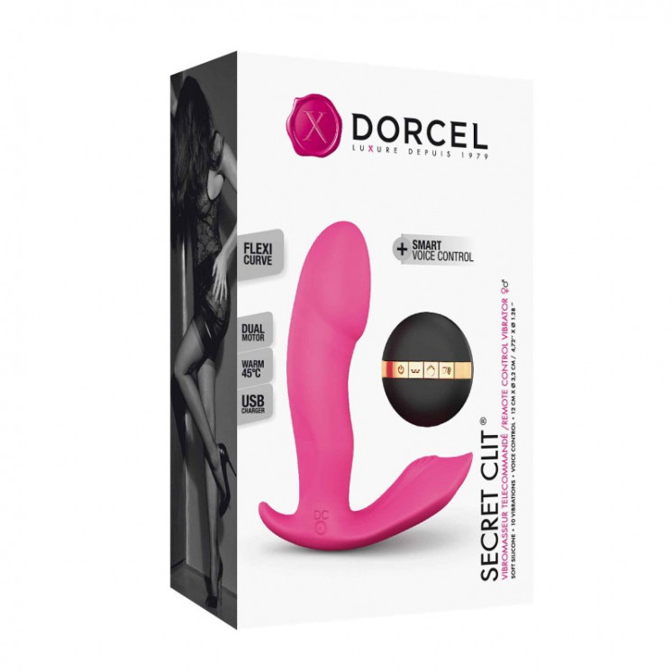  sextoys dorcel : secret clit  rose