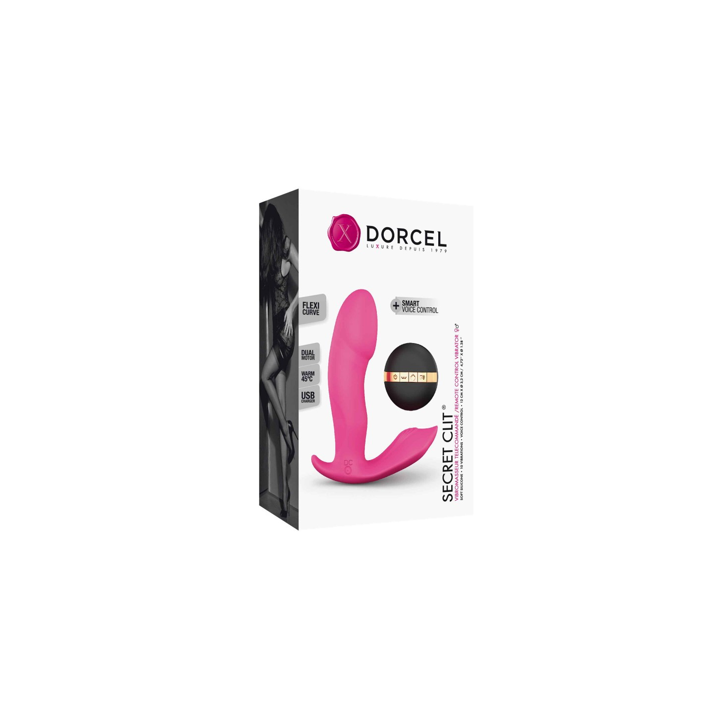  sextoys dorcel : secret clit  rose