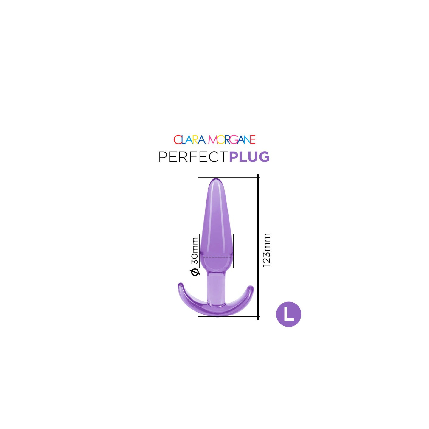 perfect plug clara morgane purple l