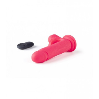 vibromasseur rÉaliste r16 flesh 16 cm avec tÉlÉcommande rose