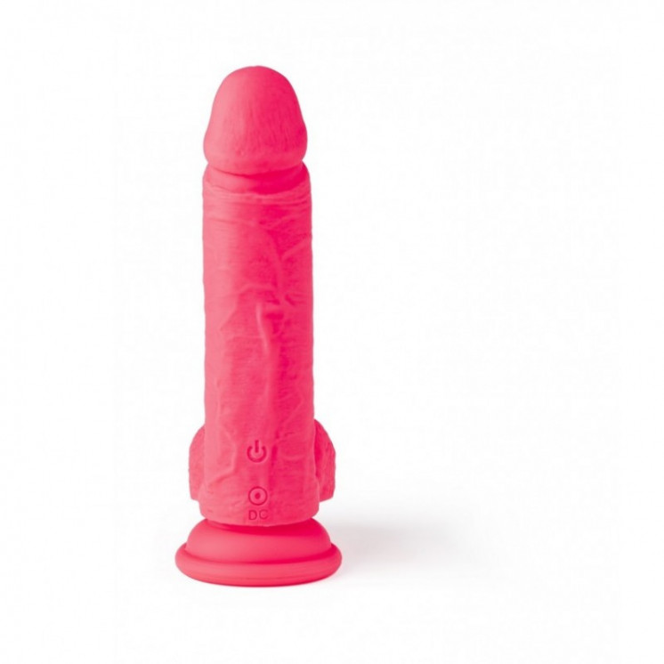 vibromasseur rÉaliste r16 flesh 16 cm avec tÉlÉcommande rose