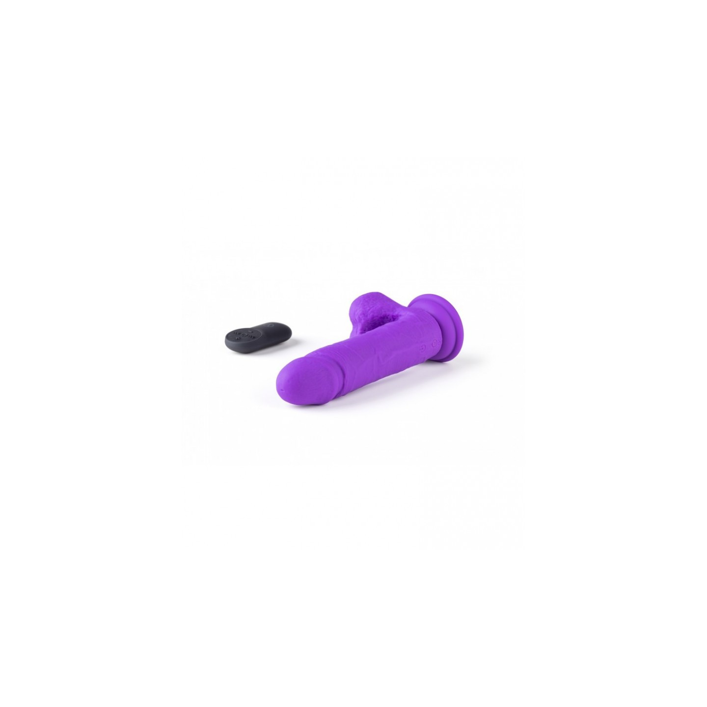 vibromasseur rÉaliste r16 flesh 16 cm avec tÉlÉcommande violet