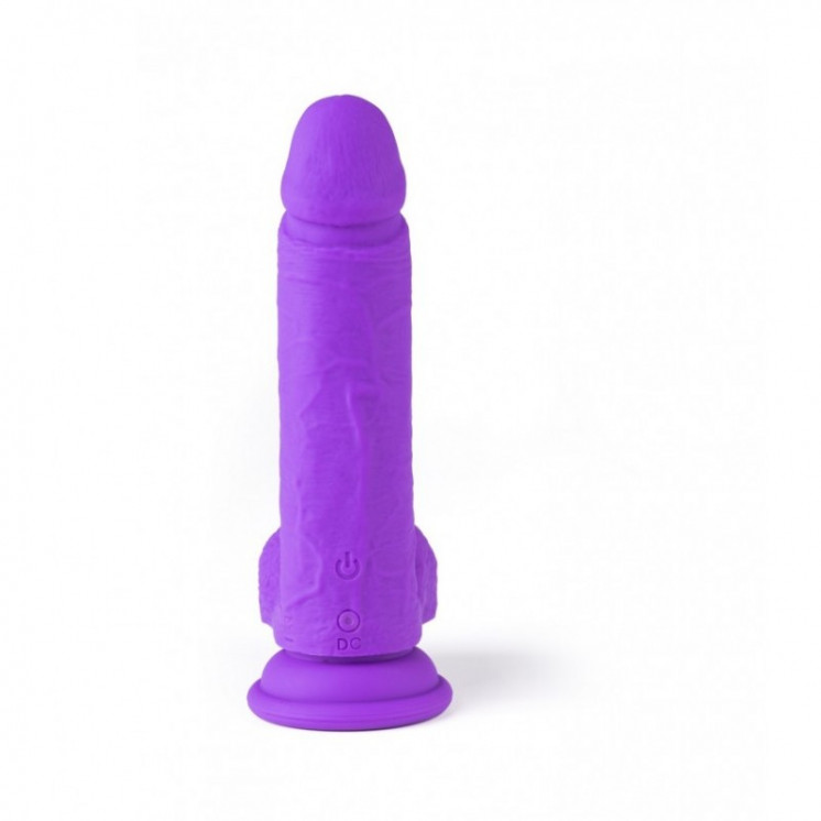 vibromasseur rÉaliste r16 flesh 16 cm avec tÉlÉcommande violet