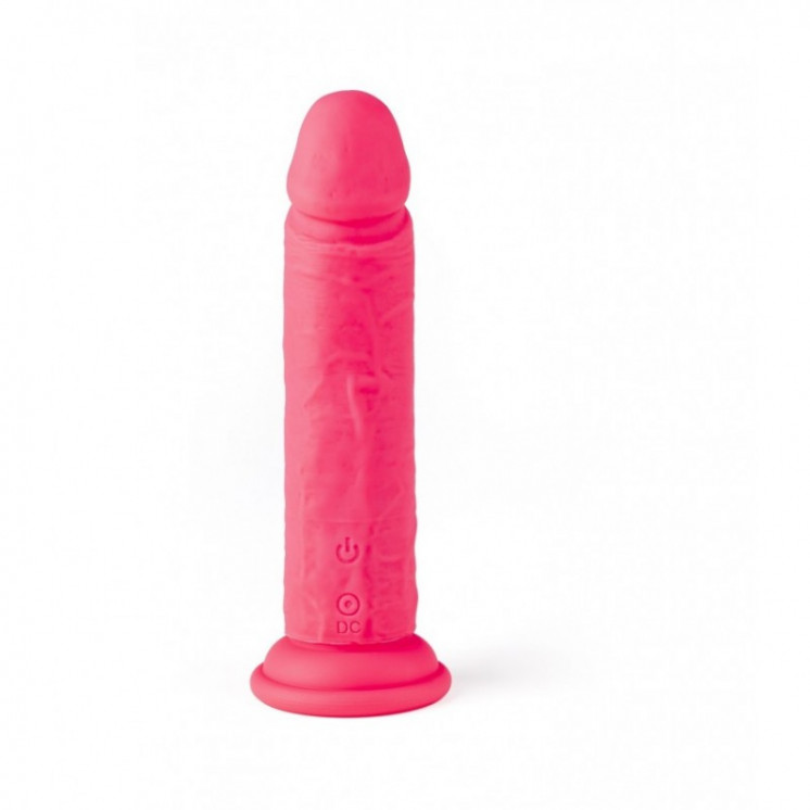 vibromasseur rÉaliste r15 flesh 16.5cm avec tÉlÉcommande rose