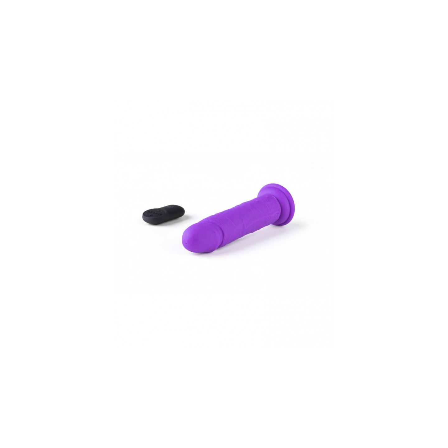 vibromasseur rÉaliste r15 flesh 16.5cm avec tÉlÉcommande violet